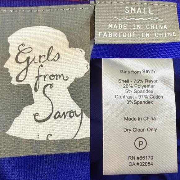 Anthropologie Girls From Savoy Ponte + Velvet Trim Mini Dress Womens Small - Picture 13 of 14